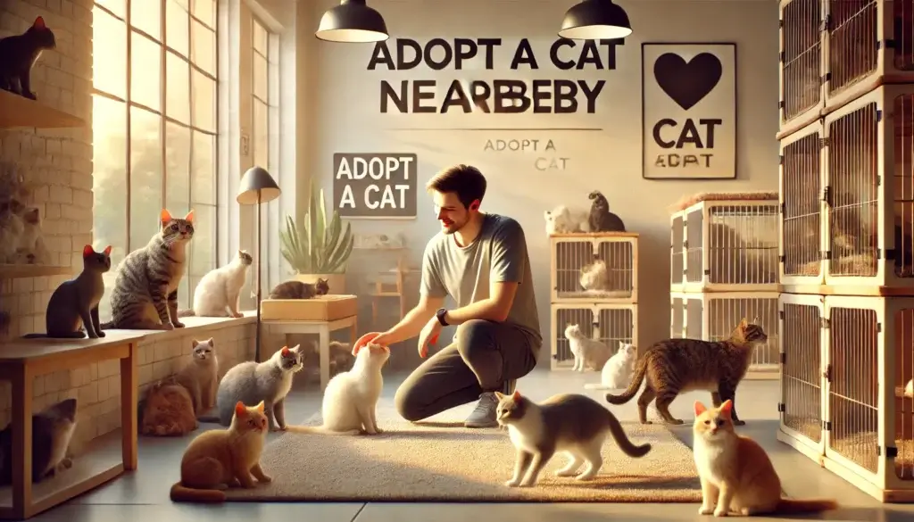 Lugares para adoptar gatos cerca de mi