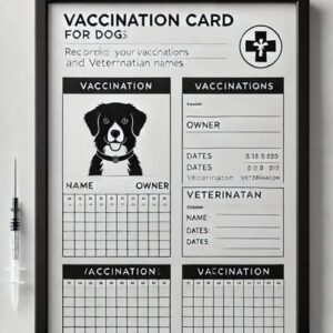 Cartilla de vacunacion para perros: manten a tu mascota sana 4 Plantillas de carnet de vacunacion para perros